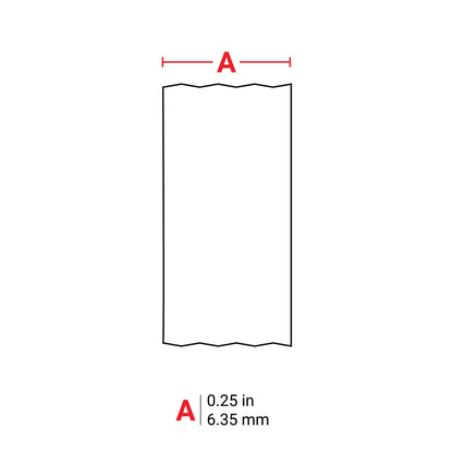 Brady Label M21-250-595-WT, .25" W, 21\' L – view 3