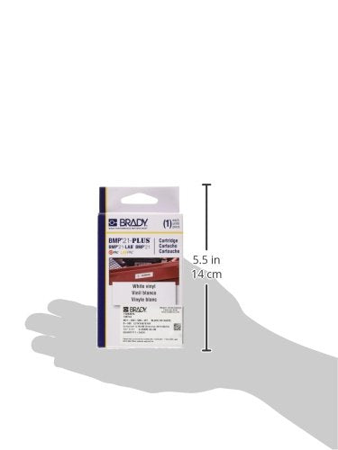 Brady Label M21-250-595-WT, .25" W, 21\' L – view 6
