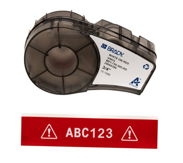 Brady Label M21-750-595-RD, .75" W