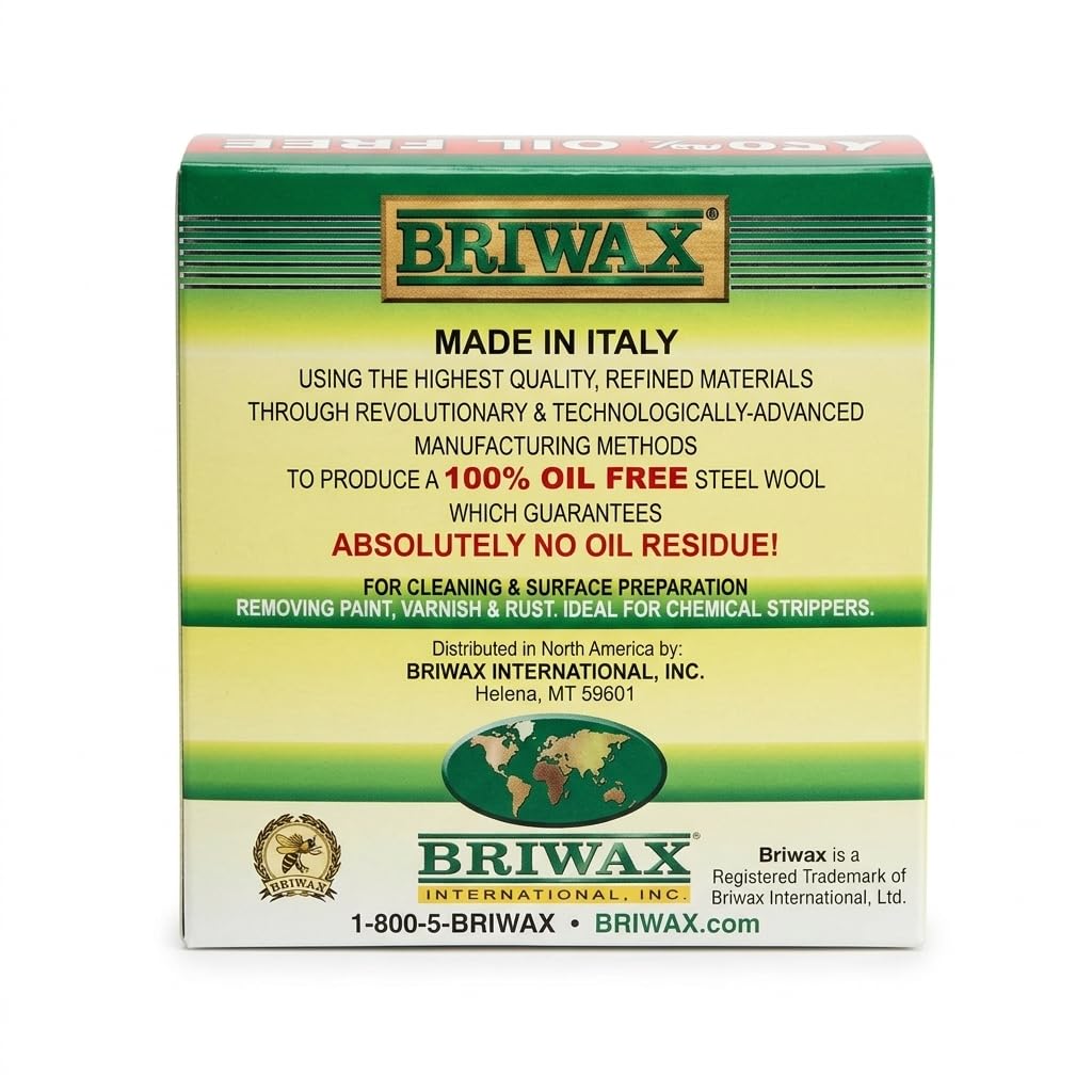 Briwax Abrasives 0000 steel wool – view 4