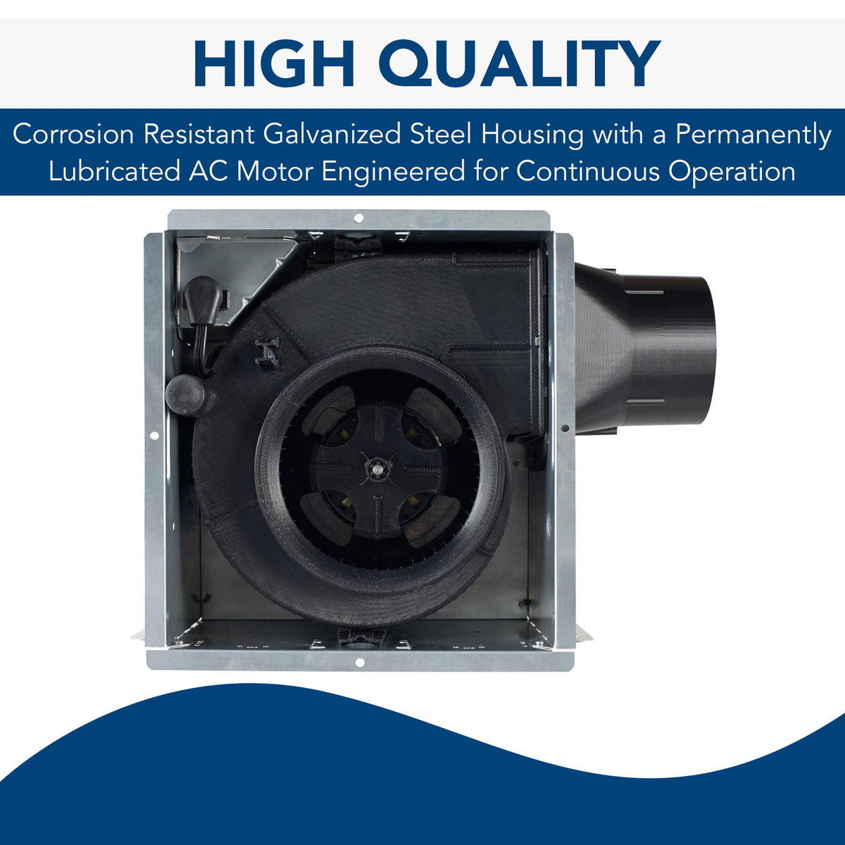 Broan-NuTone Electric Fan AE50, 50 CFM 0.5 Sones – view 4