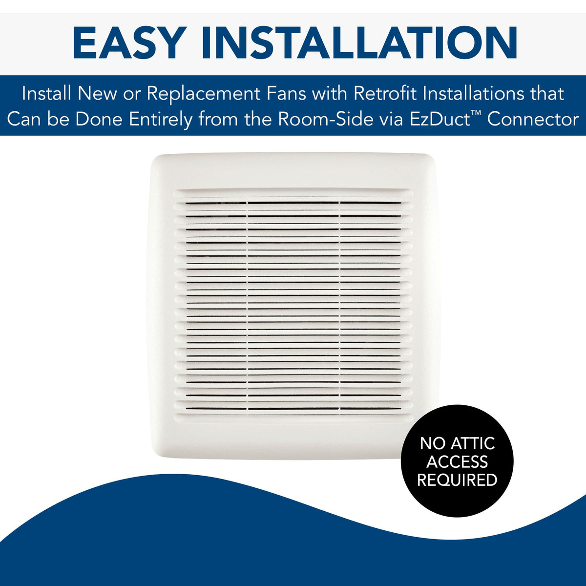 Broan-NuTone Electric Fan AE50, 50 CFM 0.5 Sones – view 6