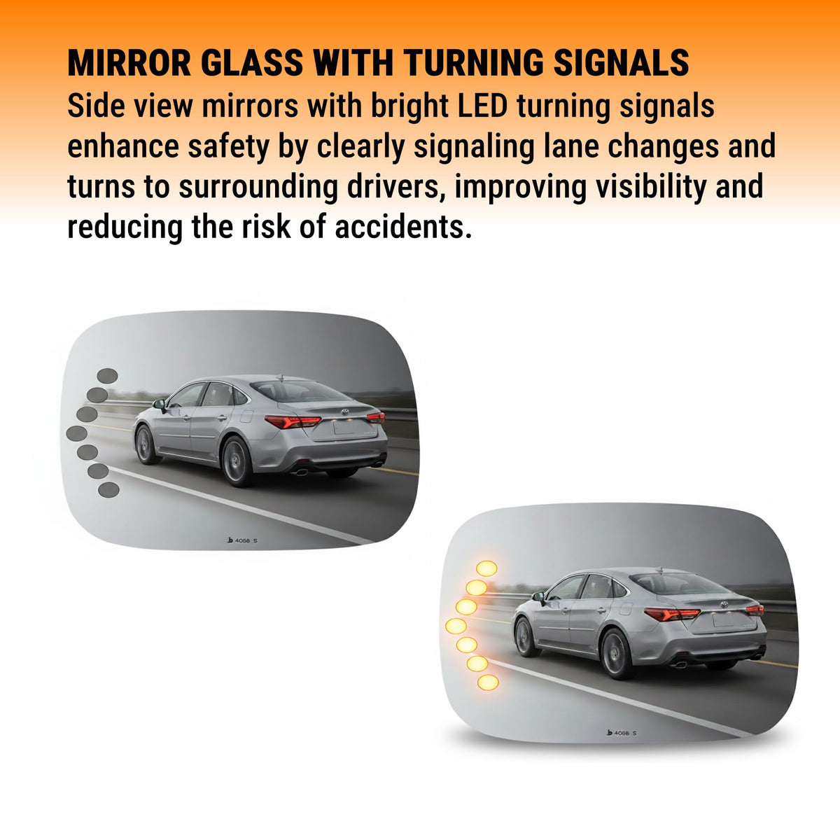 Burco Vehicle Mirror 4086S, 6.75 in – view 6