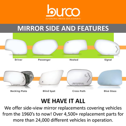 Burco Vehicle Mirror 4086S, 6.75 in – view 7