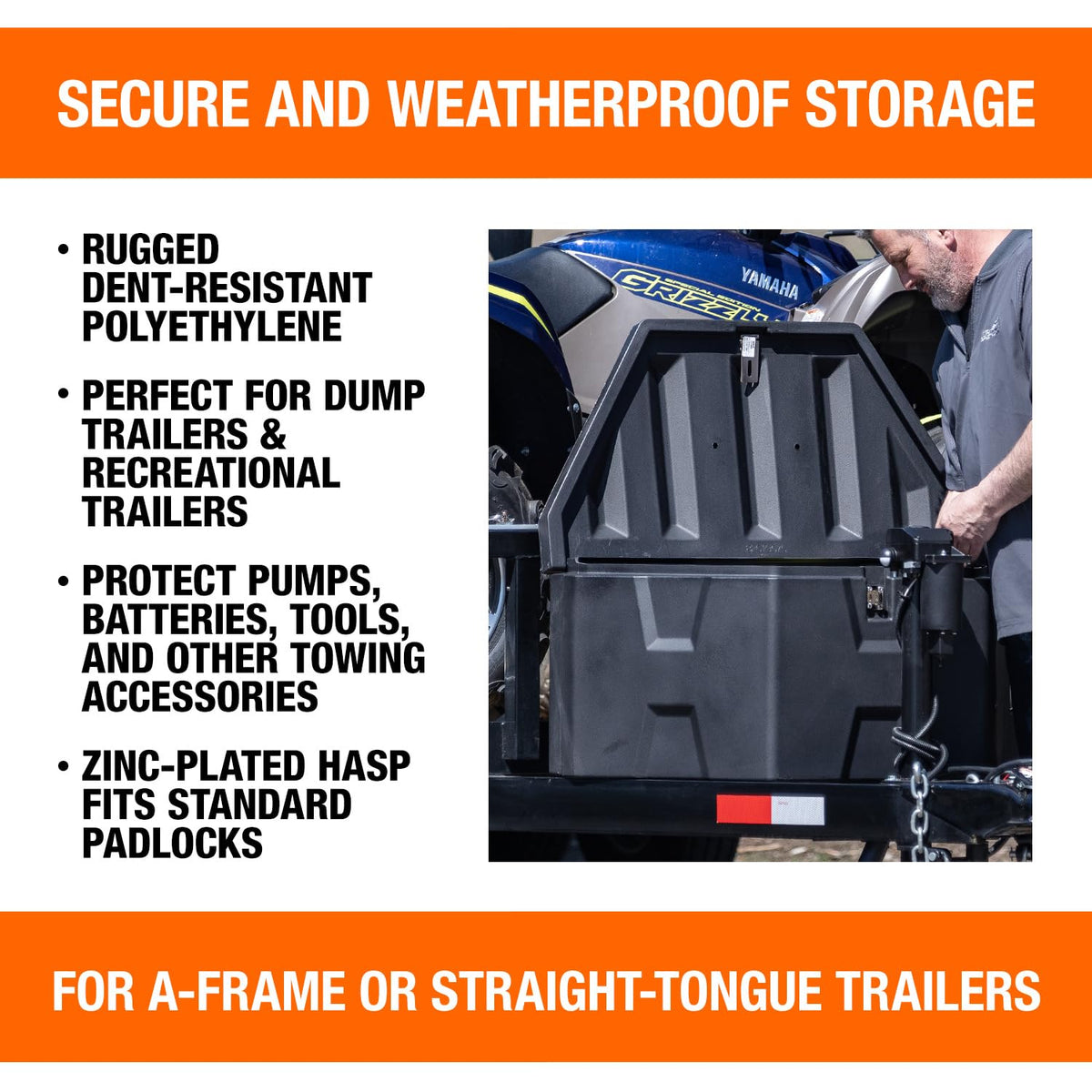 Buyers Products Company Storage Box 1701680, 18 x 19 x 36/18.5 – view 5