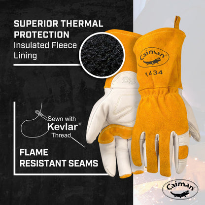 Caiman Protective Glove 1434-5, Large – view 7