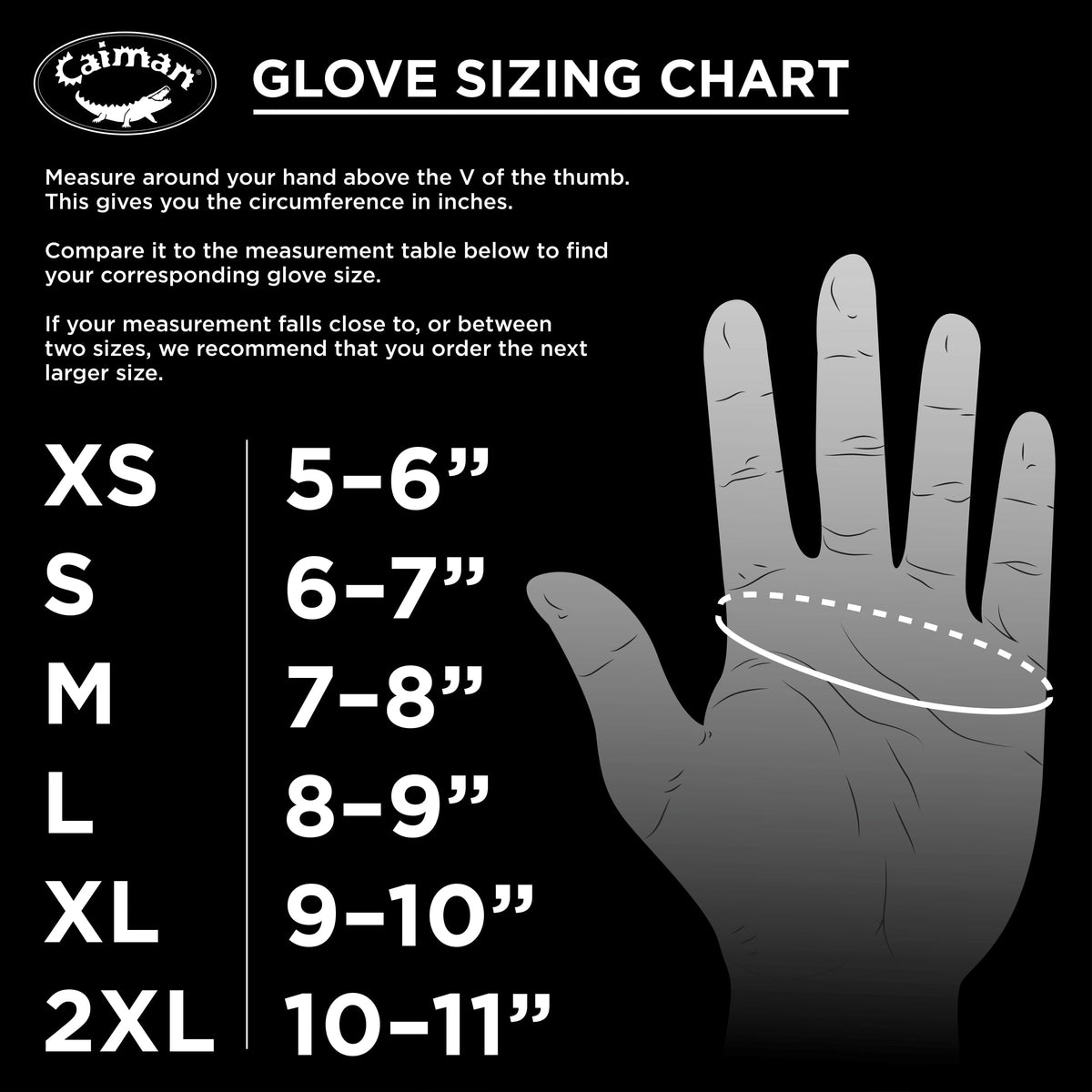 Caiman Protective Glove Caiman - 1878-5, One Size – view 6