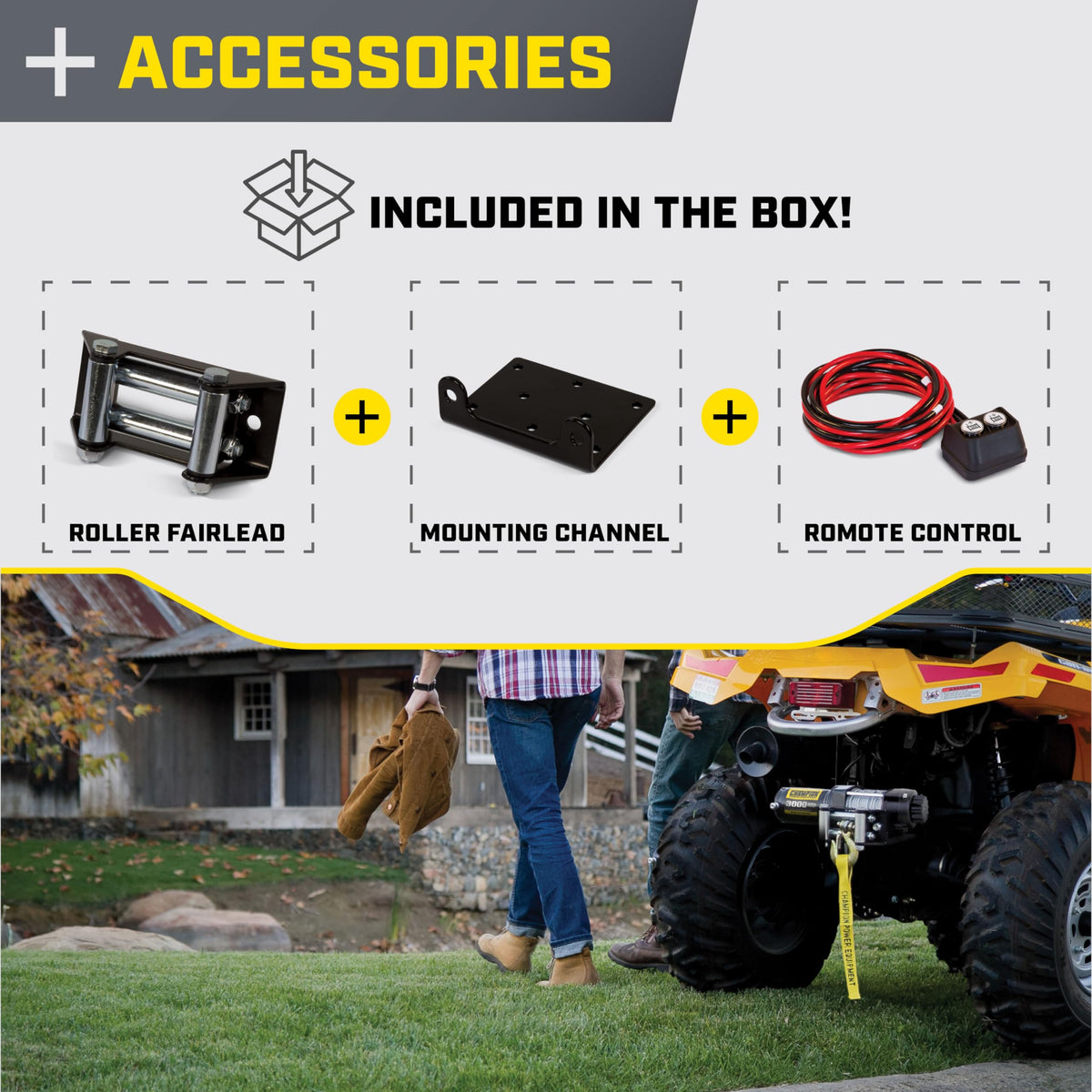 Champion Power Equipment Power Winches 13004 – view 6