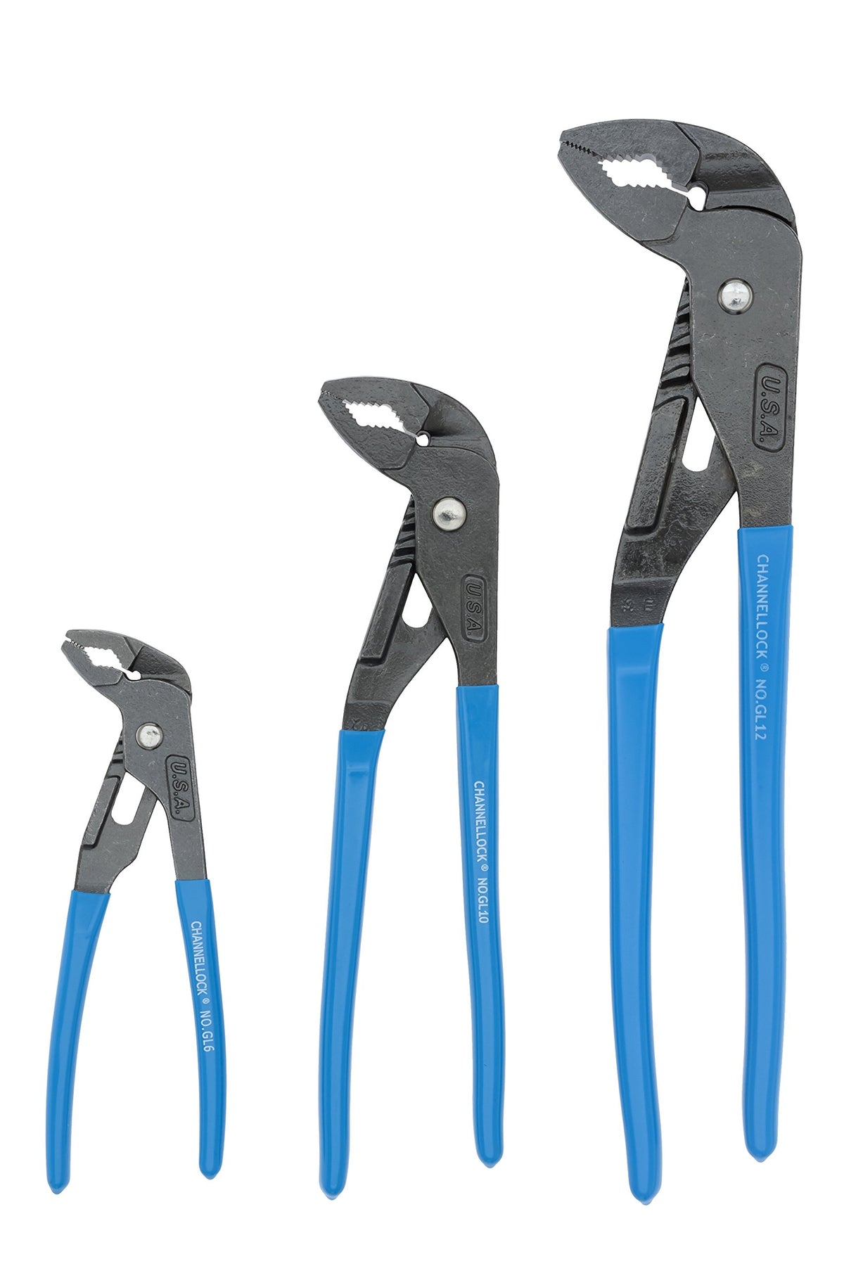 Channellock Pliers GLS-3, 6.5", 9.5", 12.5"