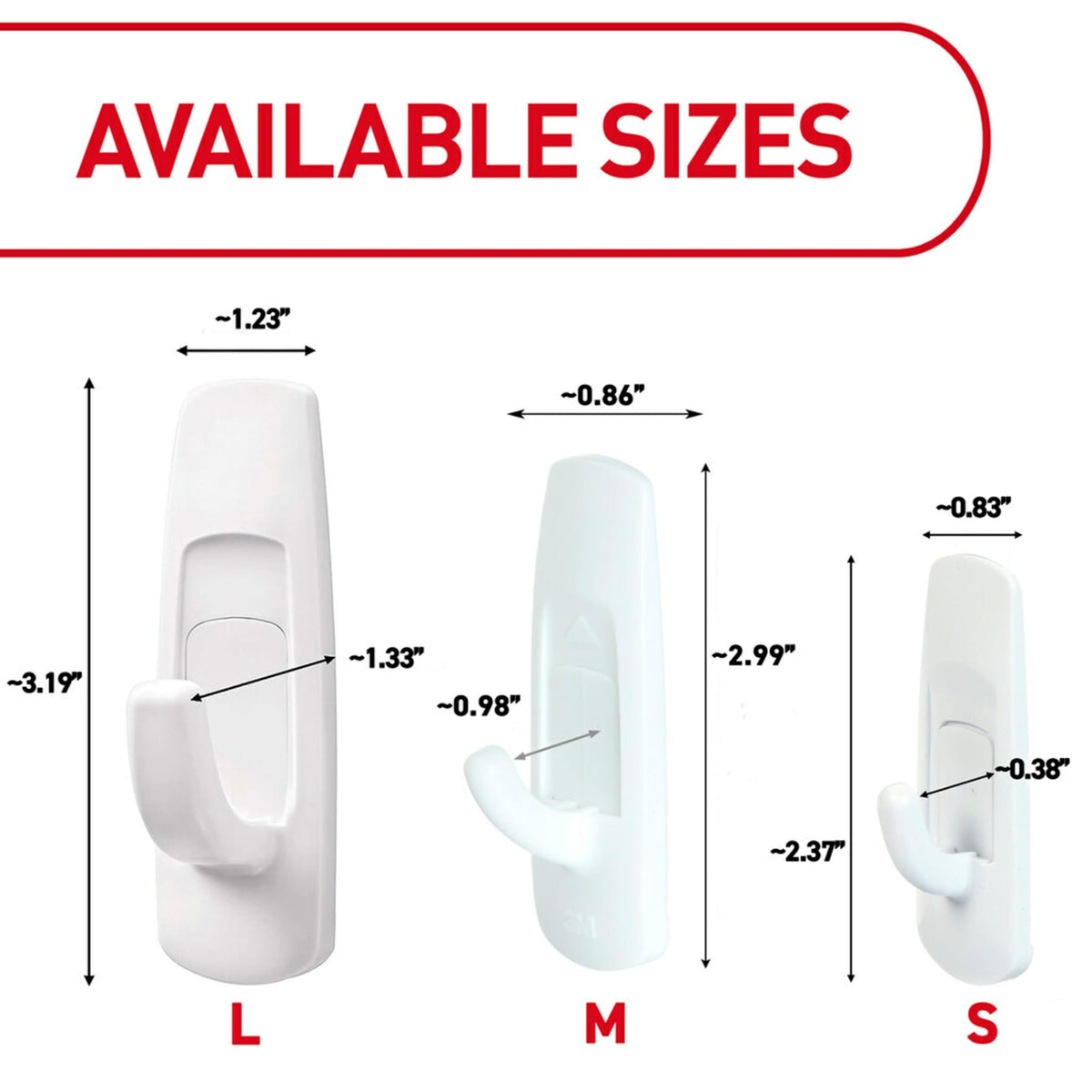 Command Storage Hook 17001-S37NA, Medium – view 2