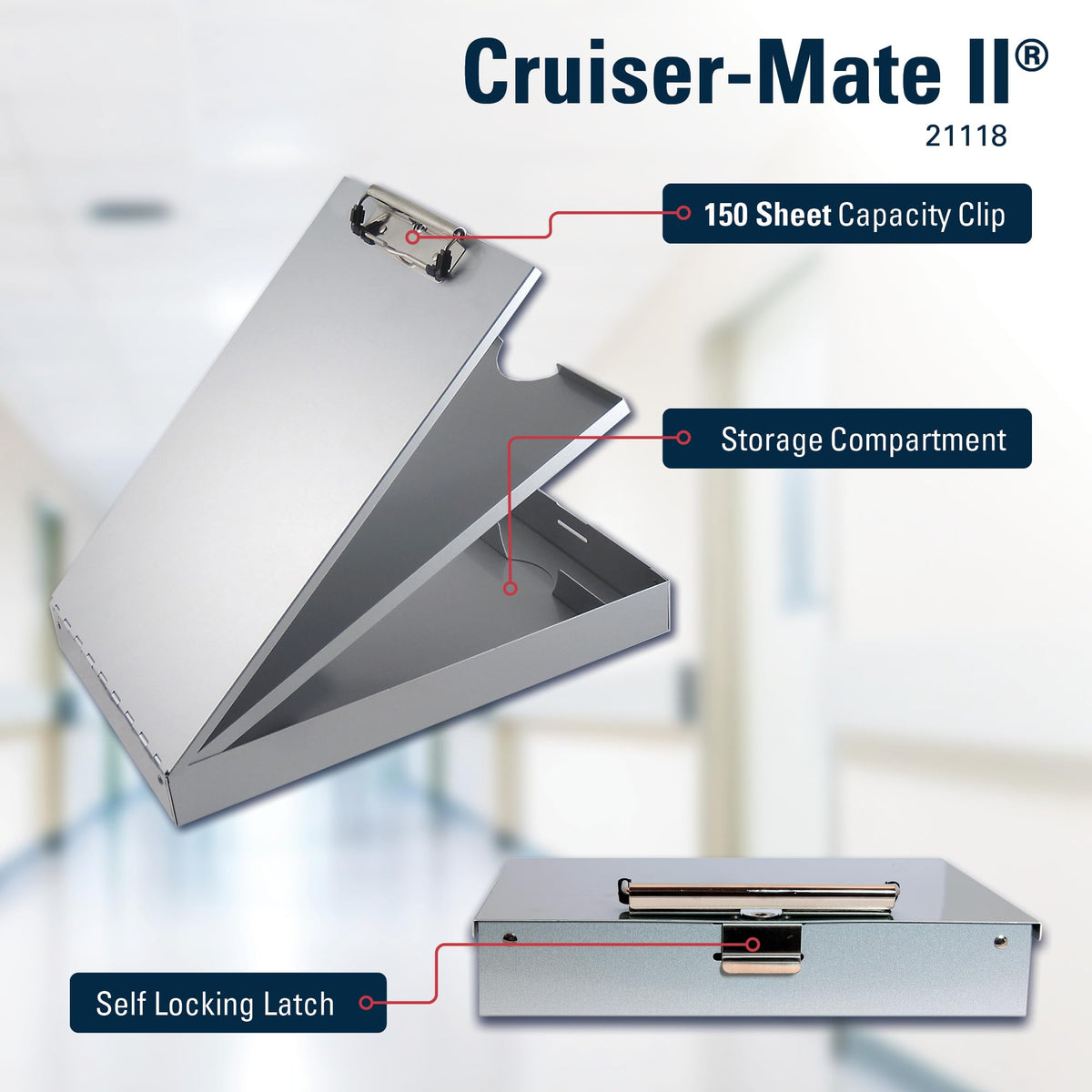 Cruiser-Mate Clipboard 21118, Letter – view 3