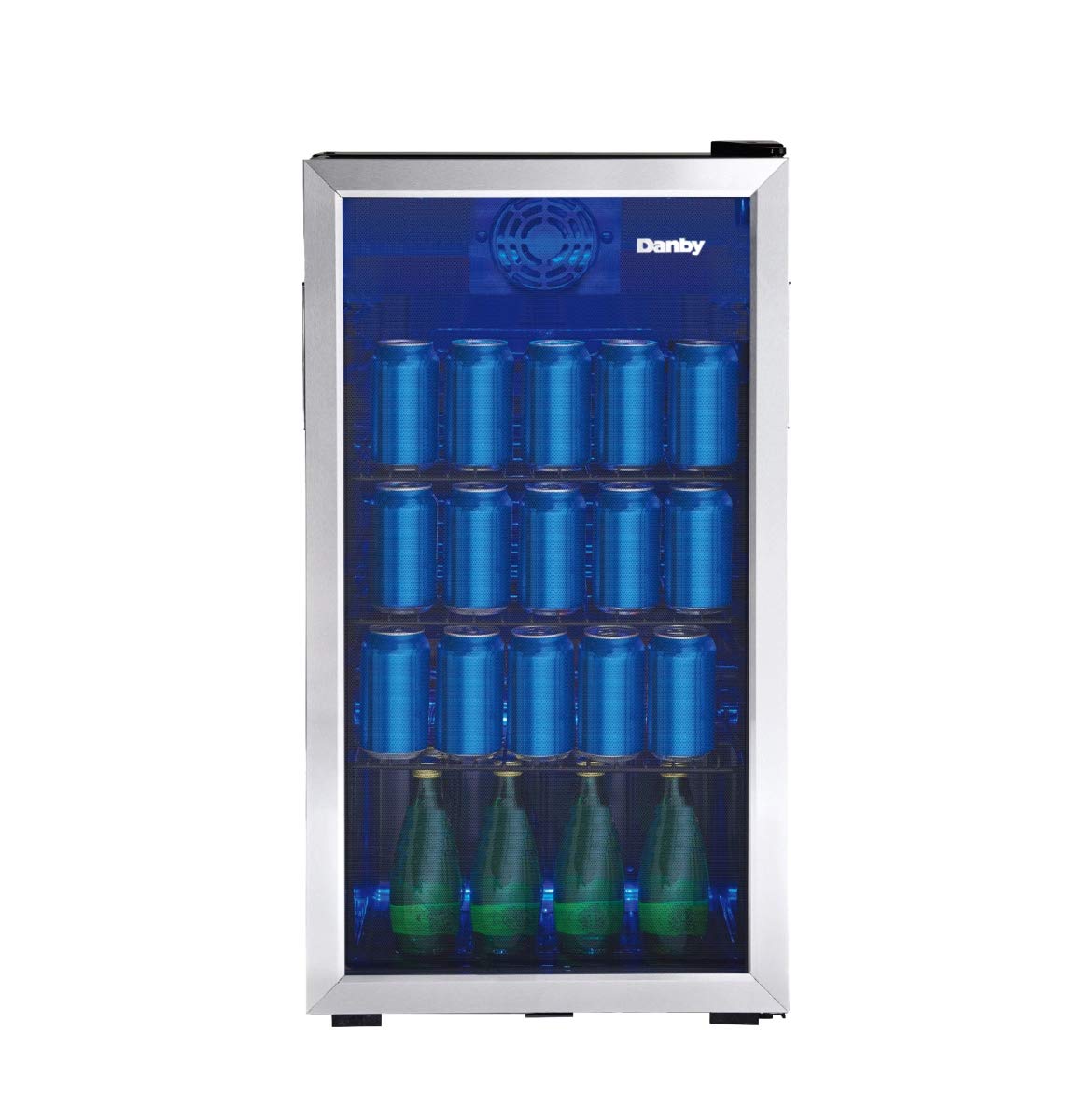 Danby Refrigerator DBC117A1BSSDB-6, 117 Cans