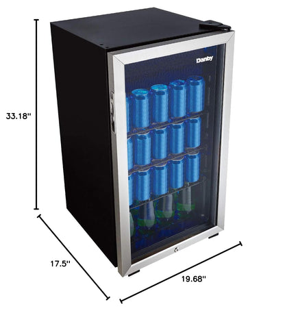 Danby Refrigerator DBC117A1BSSDB-6, 117 Cans – view 3