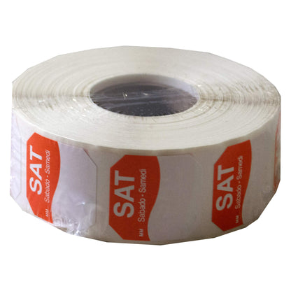 DayMark Safety Systems Label IT110060-6-SAT, 1" x 1"