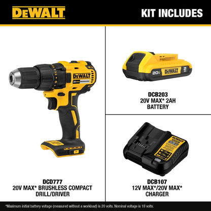 DEWALT Drill DCD777D1 – view 2