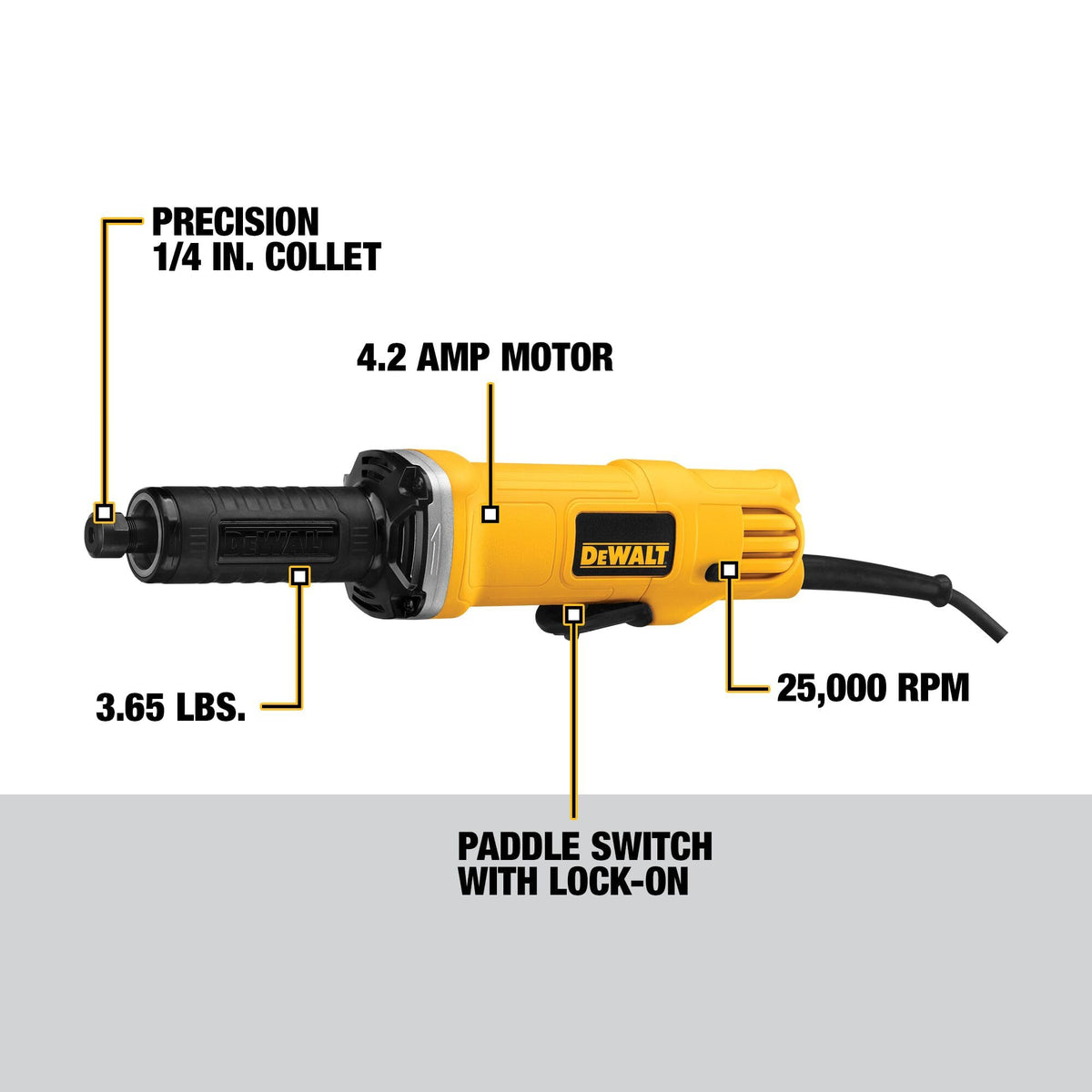 DEWALT Rotary Tool DWE4887, One Size – view 2