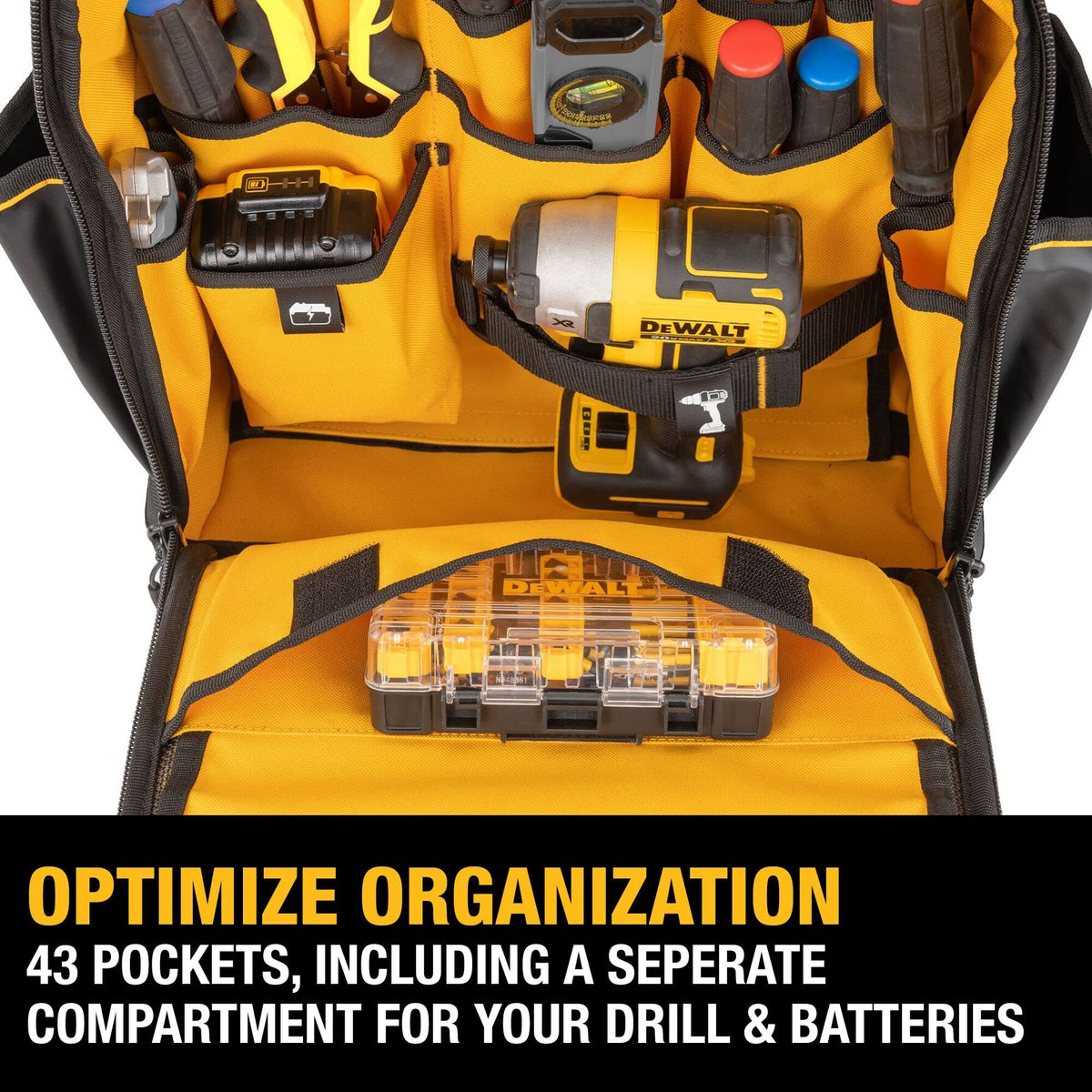 DEWALT Backpack DWST560102, One Size – view 3