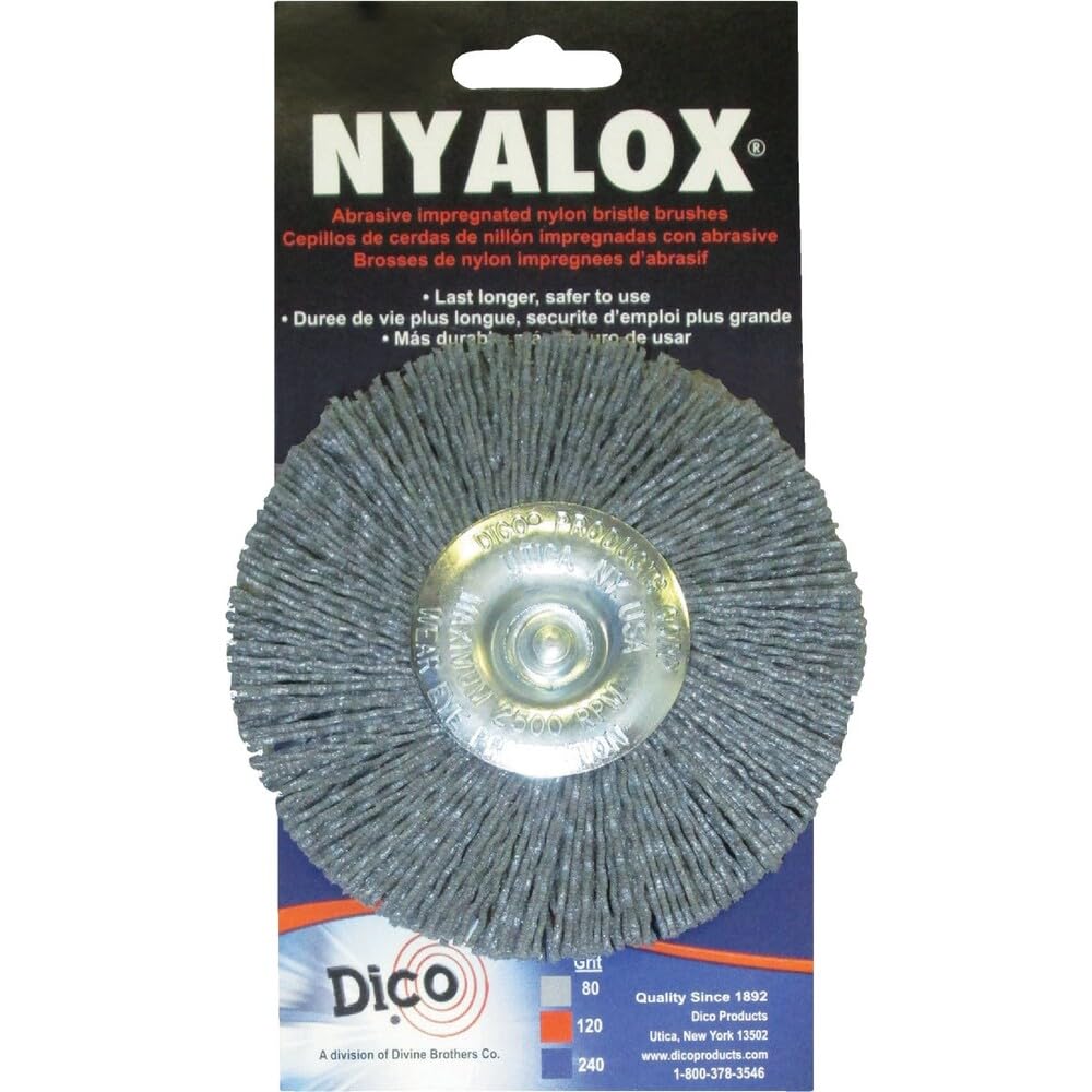 Dico Abrasive Brush 7200036, 4"