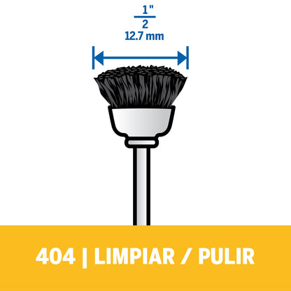 Dremel Abrasive Brush 404-02, 2-Piece – view 2