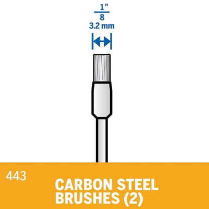 Dremel Abrasive Brush 443-02, 2-Piece – view 3