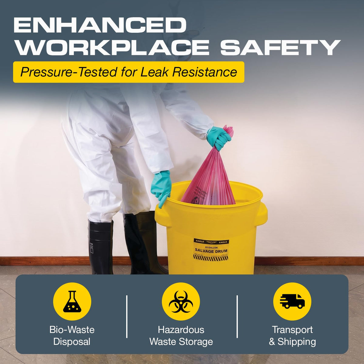 Eagle Safety Supply 1654, 20 Gallon – view 6