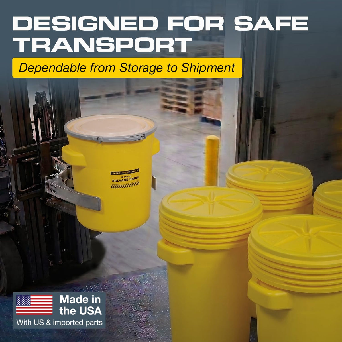 Eagle Safety Supply 1654, 20 Gallon – view 7