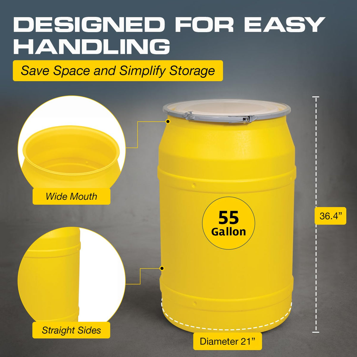 Eagle Cistern 1656M, 55 Gallon – view 2