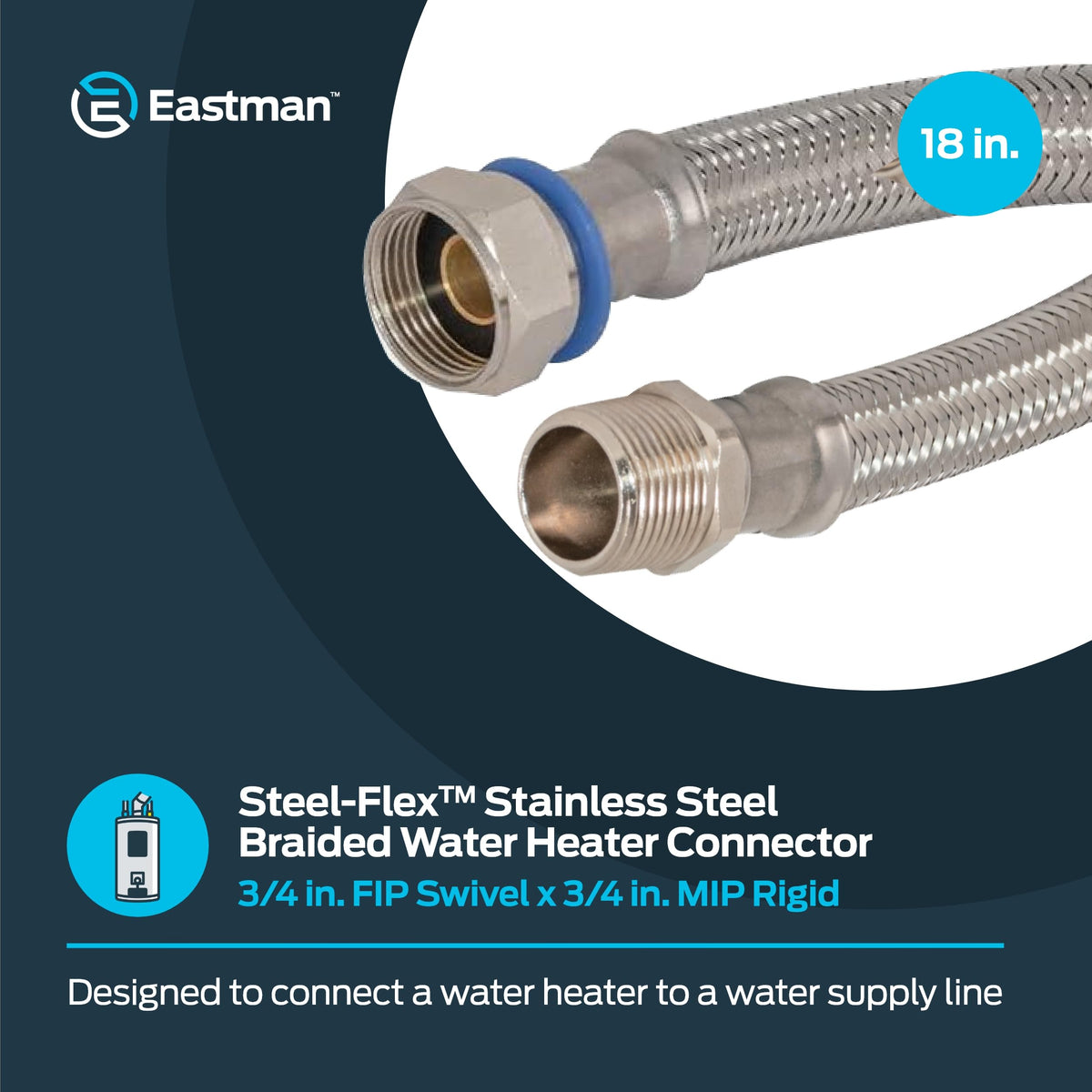 Eastman Hose Pipe Fitting 48254, 18 Inch – view 2