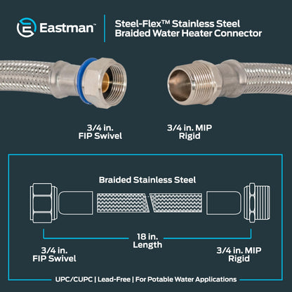 Eastman Hose Pipe Fitting 48254, 18 Inch – view 6
