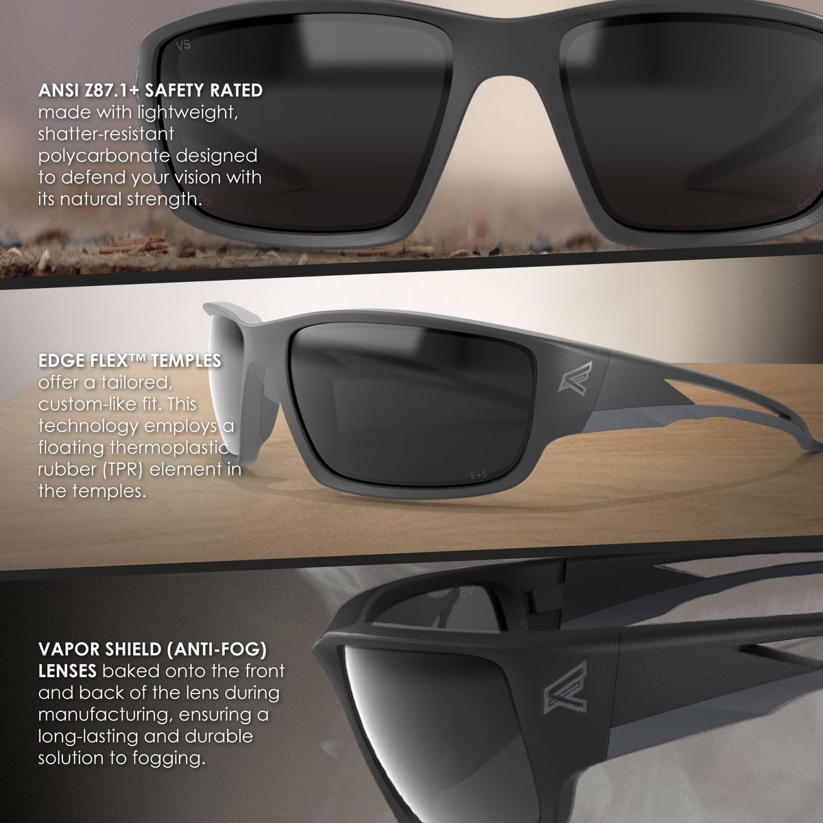 EDGE Safety Glasses SK116VS, One Size – view 5