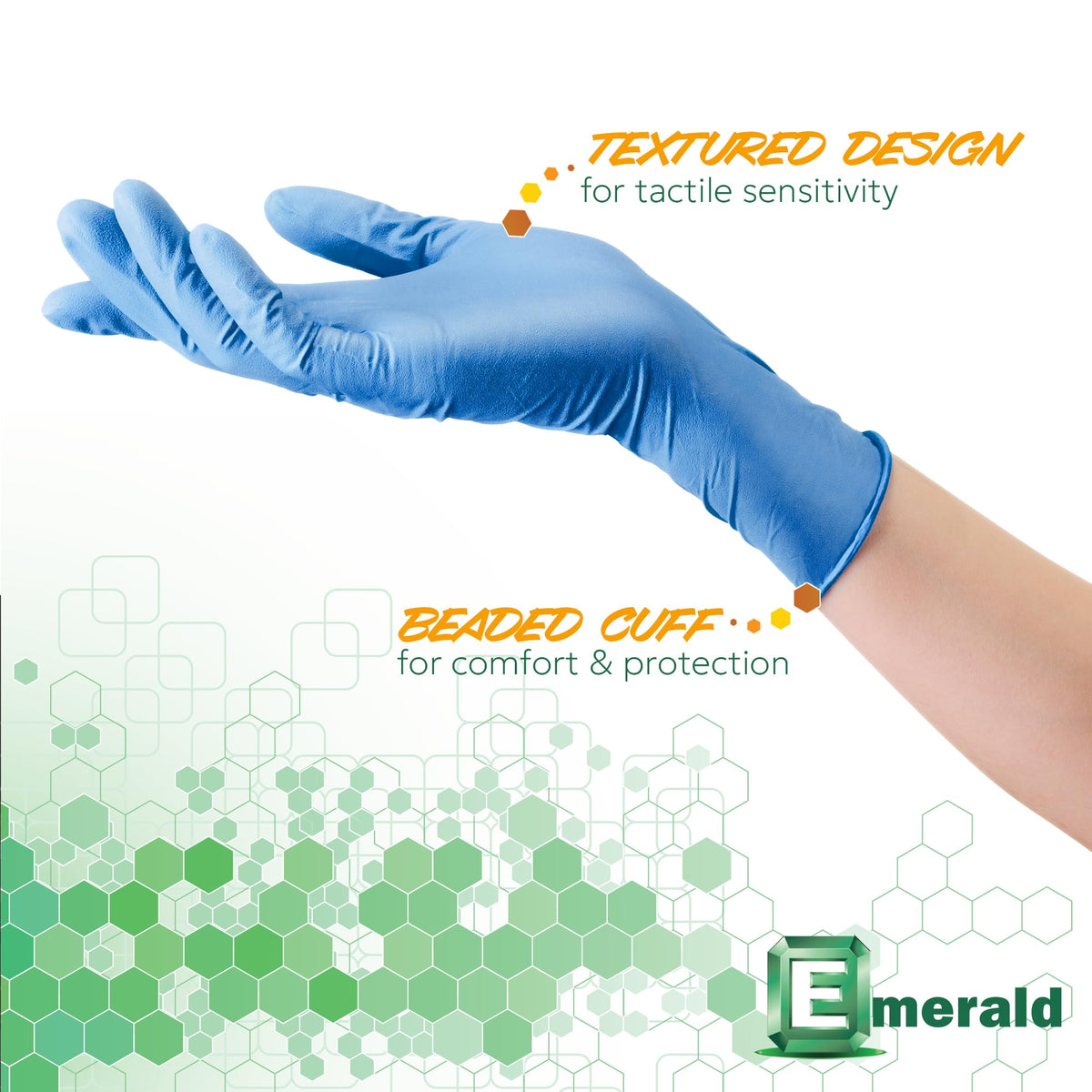 Emerald Protective Glove 5802, Large, 100 Count – view 2