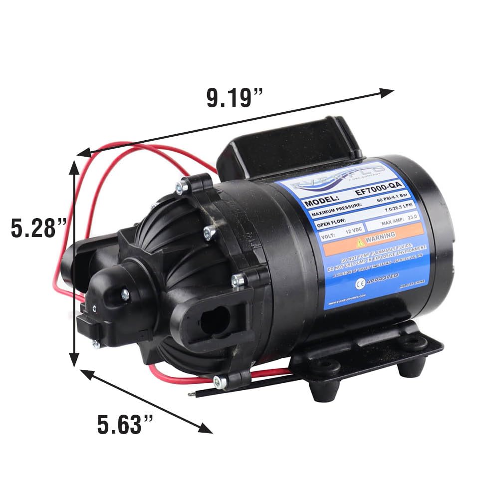 Everflo Water Pump EF7000-QA-BOX, 7.0 GPM – view 4
