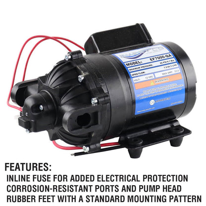 Everflo Water Pump EF7000-QA-BOX, 7.0 GPM – view 8