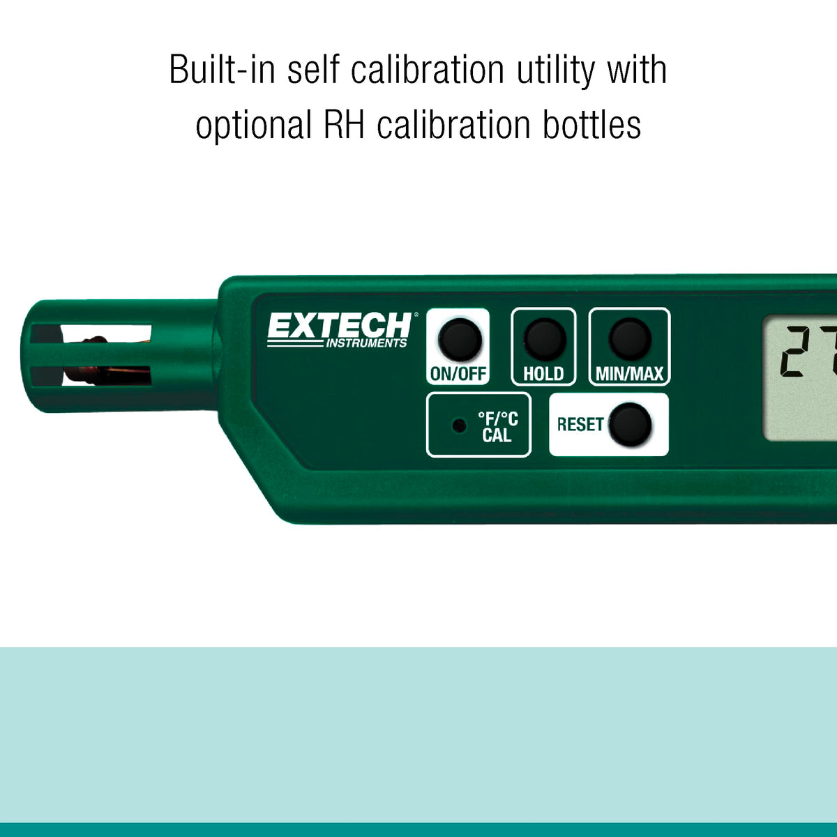 Extech Humidity Meter 445580, compact size – view 5