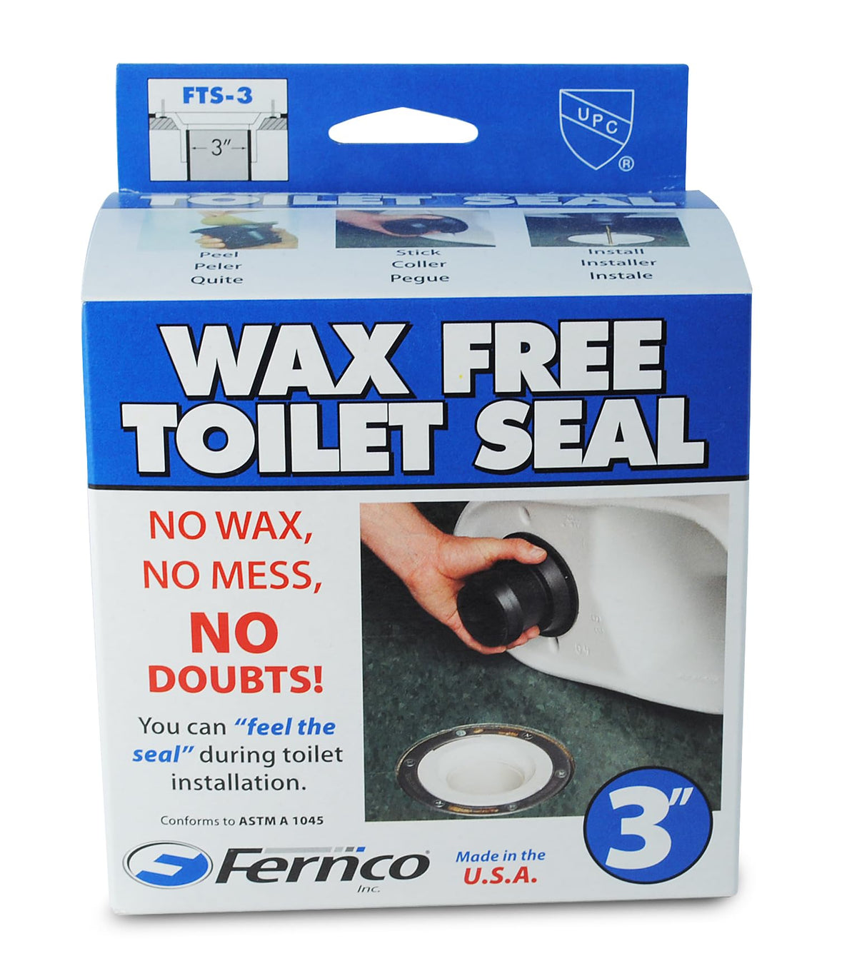 Fernco Plumbing Fixture FTS-3, No Size – view 2