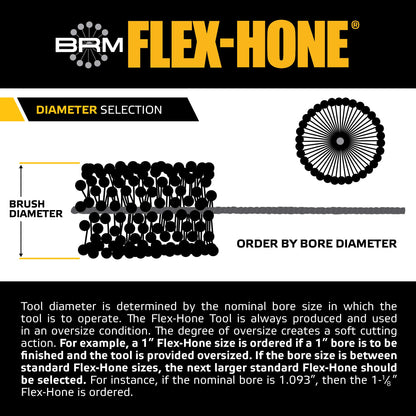 Flex-Hone Abrasive Brush GBD60018, 6.000" (152mm) – view 3
