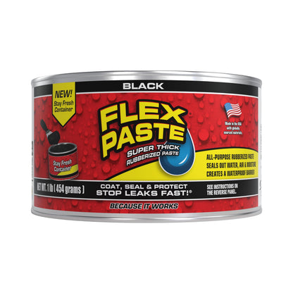 Flex Paste Sealant PFSBLKR16, Half-Quart