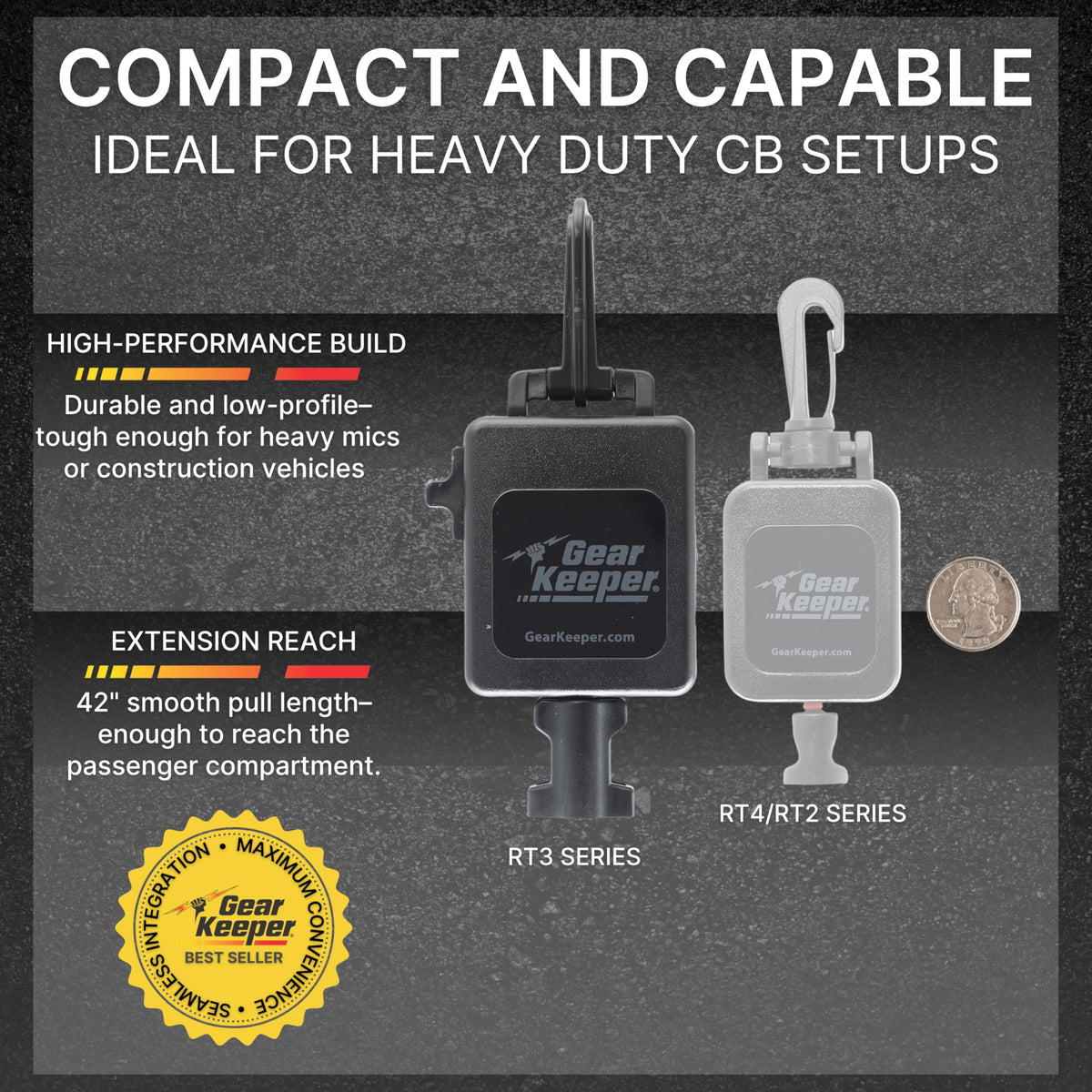 Gear Keeper Microphone Stand RT3-4112, Heavy Duty – view 3
