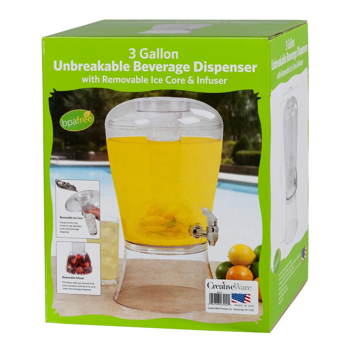 Generic Gravity Beverage Dispenser, Medium – view 2