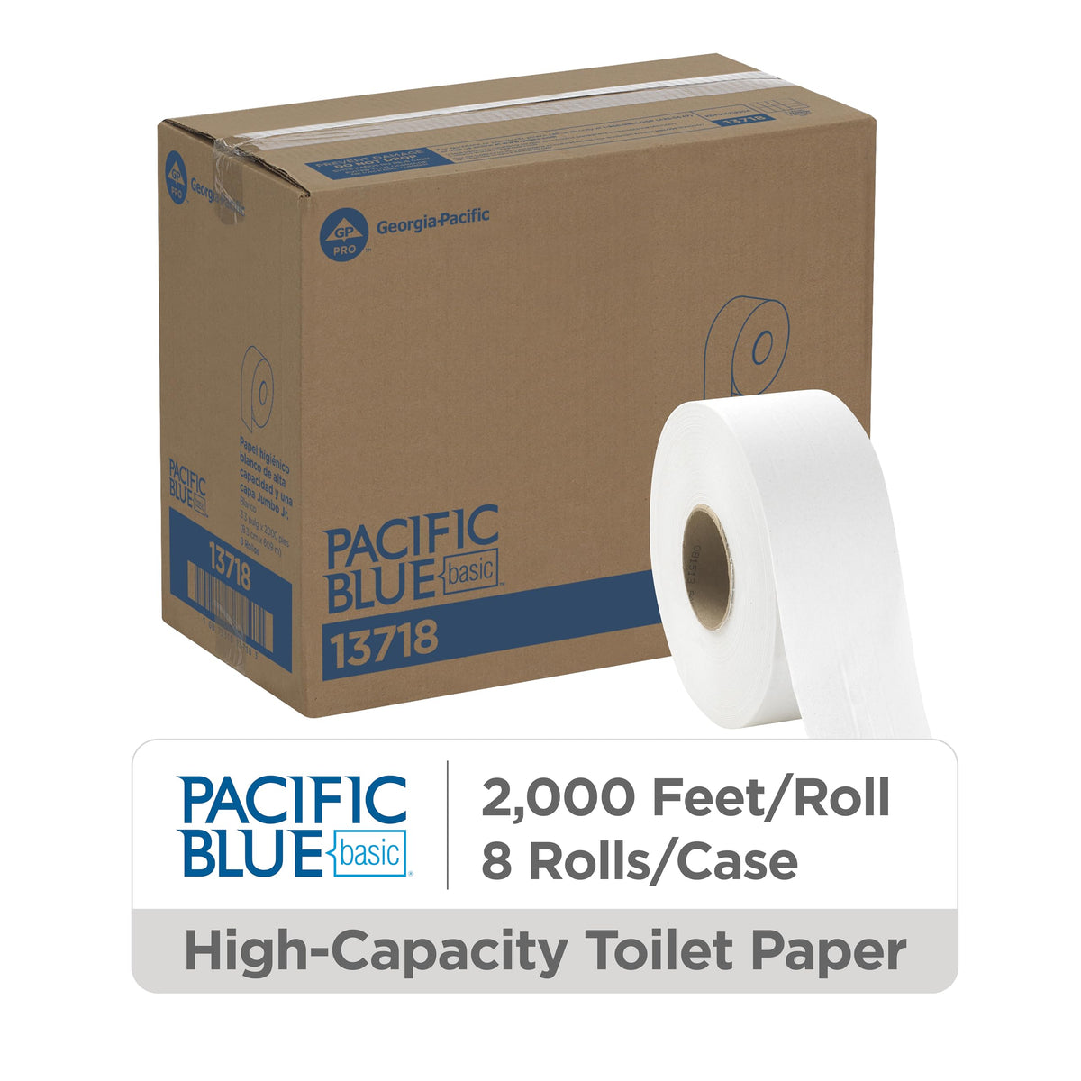 Georgia-Pacific Toilet Paper 13718, 8 Rolls – view 2