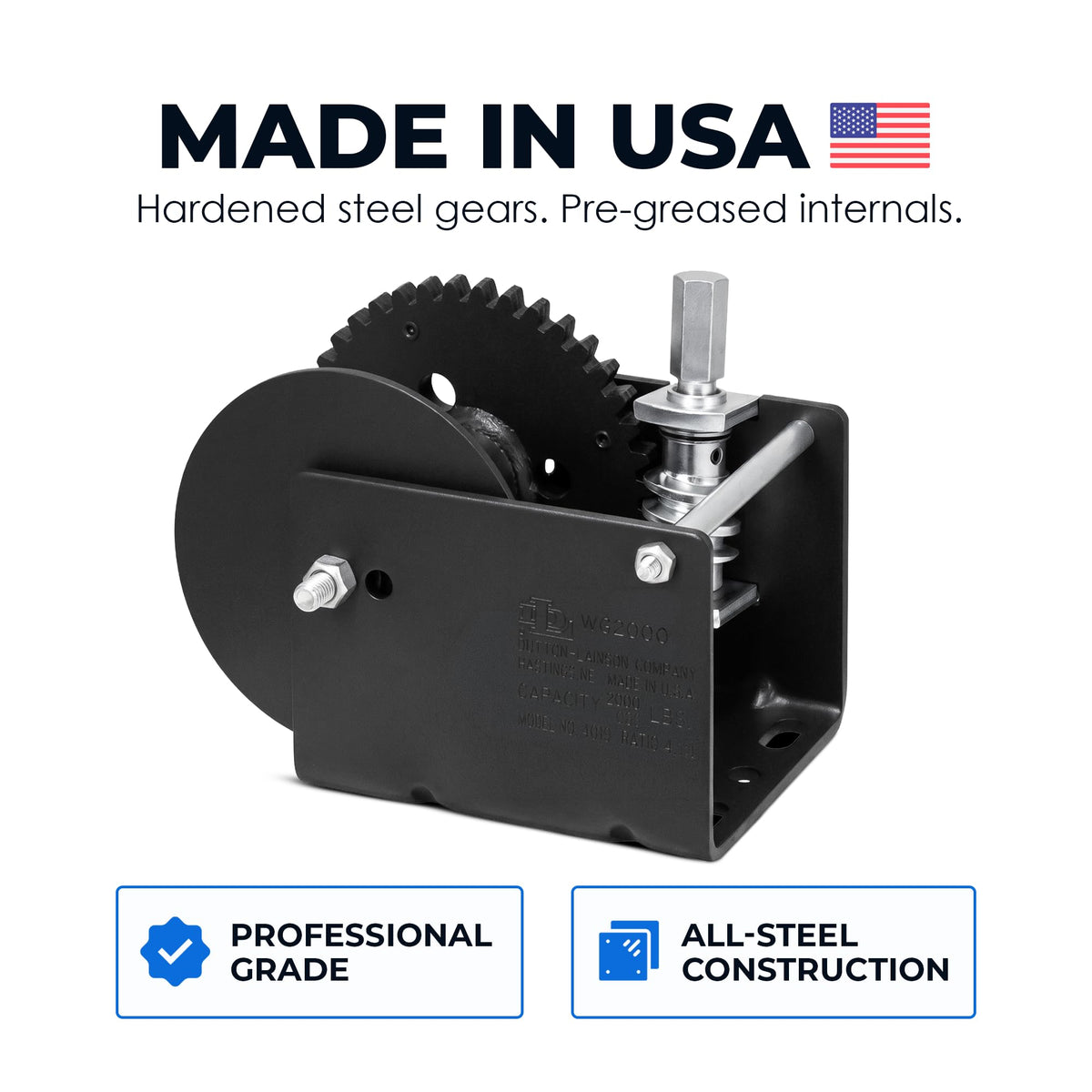Goldenrod Auto Accessory WG2000HEX, 2000 lb Capacity – view 3
