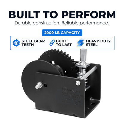 Goldenrod Auto Accessory WG2000HEX, 2000 lb Capacity – view 4