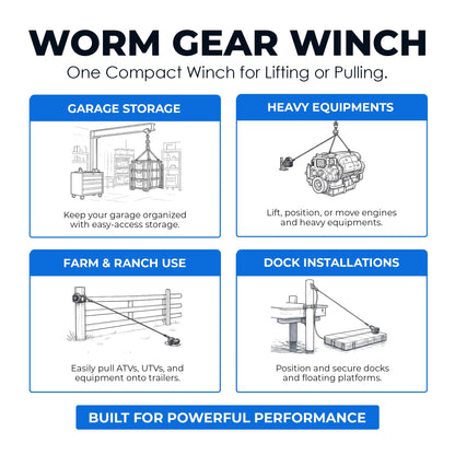 Goldenrod Auto Accessory WG2000HEX, 2000 lb Capacity – view 5