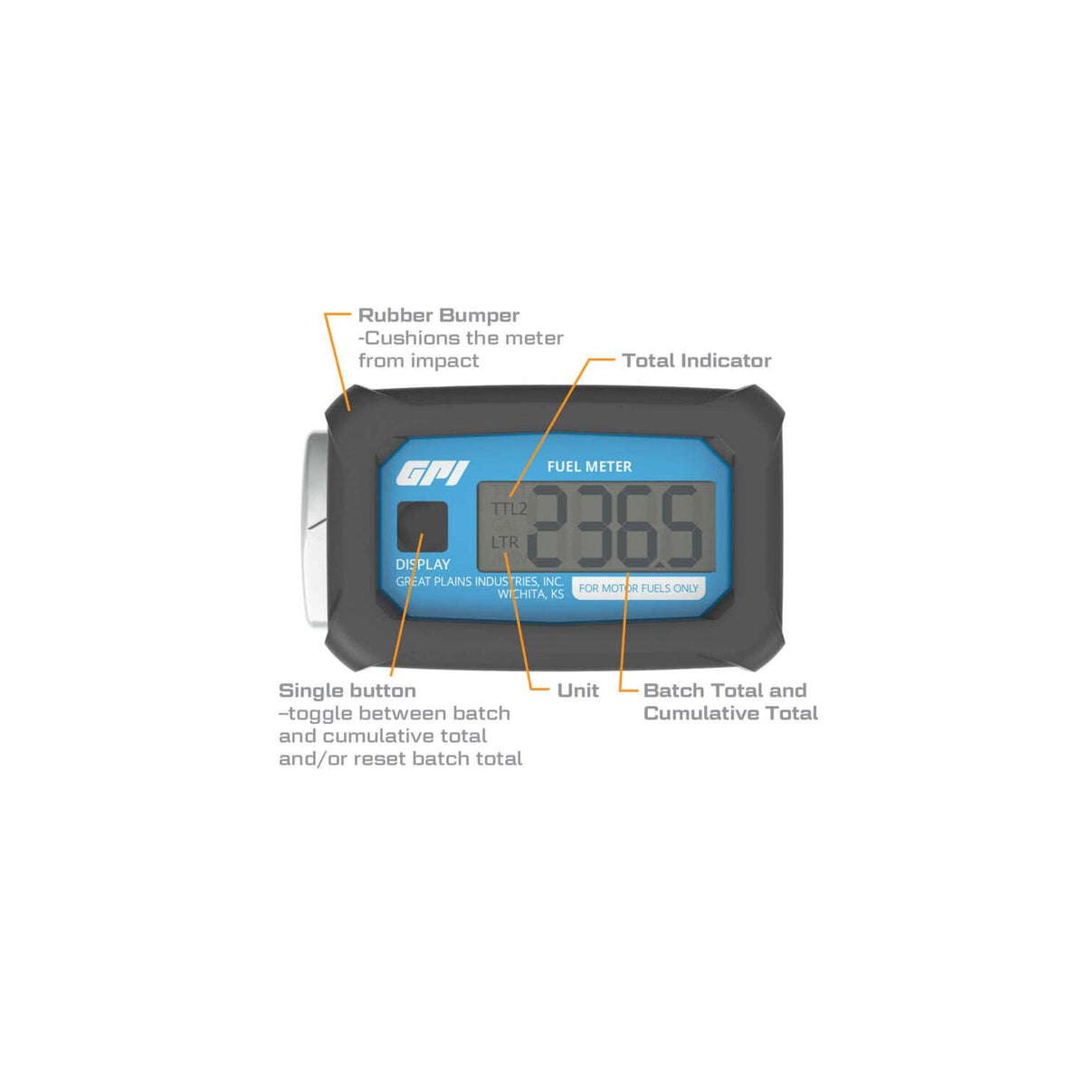 GPI Mechanical Components 01A31LM, 1" FNPT – view 4