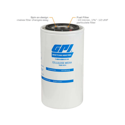 GPI Fuel Filter 129340-07, 25 GPM – view 2