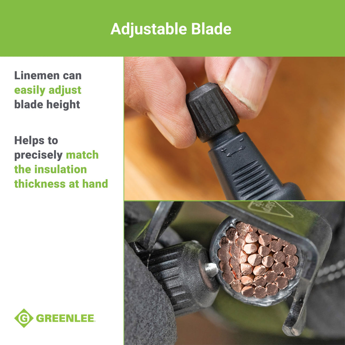 Greenlee Wire Stripper 1903 – view 5