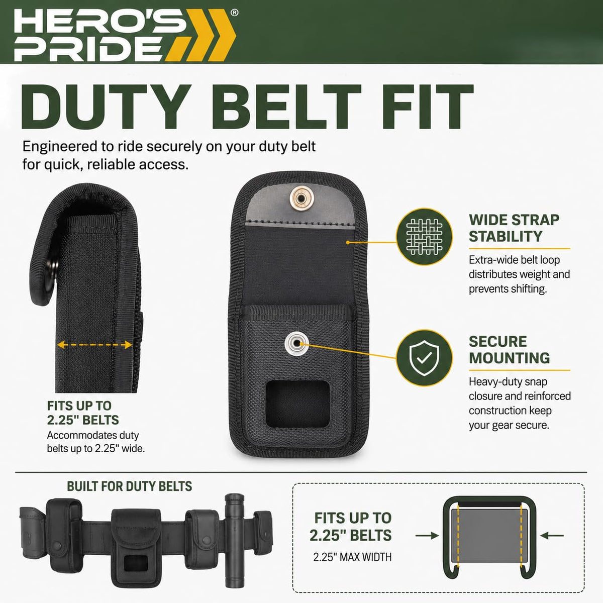 Hero's Pride Utility Holster Pouch 1111 – view 6