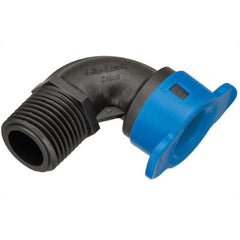 Hydro-Rain Hose Pipe Fitting BL410-005, Size 1/2" Blu - Lock Swing x 1/2" MPT