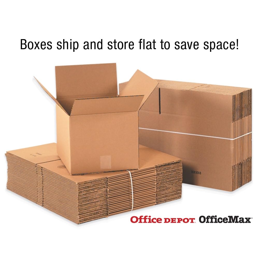 IndustrialSupplies Shipping Box 20206, 20x20x6 in, 15 Count – view 3