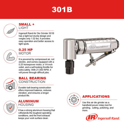 Ingersoll Rand Rotary Tool 301B, Metal Housing – view 12